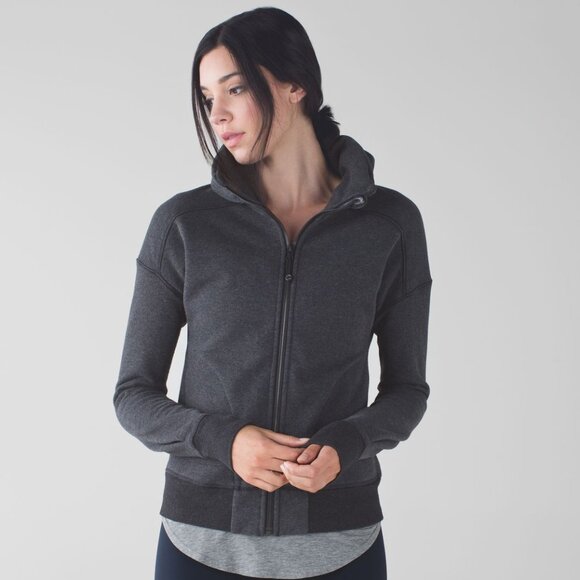 Lululemon Hug It Out Jacket Fleece, Women's 8 - Picture 1 of 11